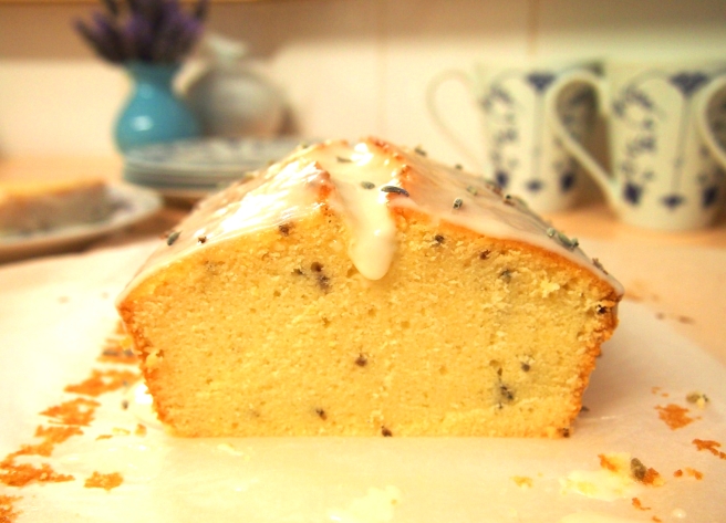 Lemon Lavender Pound Cake